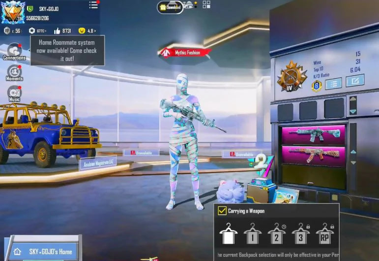 Capturer 1 2 4 6 7 8 9 10 11 Killua Killua Vérifié (2) Visitez la boutique > Ensemble Psychophage UM 23x Gunlabs M416+AKM+M24 Combo M416 Glacier Lvl 5 2x Armes Max 6x Message d'élimination 68x Mythiques