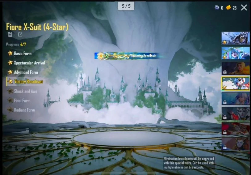 75 Mythiques ? | 4 Combinaisons X ✨ (Fiore, Pharo, Anukura, Galadria) | M416 rugissante + Panthera DBS ? | Titre Destiny ? | Popularité 1,48 M ? | Véhicules rares