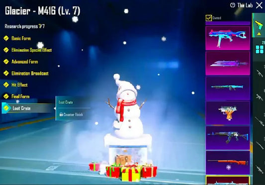 MF 122 26x Gun-Lab 4x Max 1x Kill Msg M416 Glacier Maxed AKM Roaring Tiger Lv4 Black Shark Divi Set Fiend Huntress Set Burn Godzilla Set Godzilla Costume S7 Vieille Barbe Casque Glacier déverrouillé 1x Inventaire Conquérant Hard