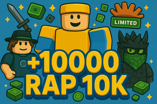 【Roblox】ʕ→ᴥ←ʔ +10000 (10k) Rap Limited ʕ→ᴥ←ʔ Unverified Account | Full Access
