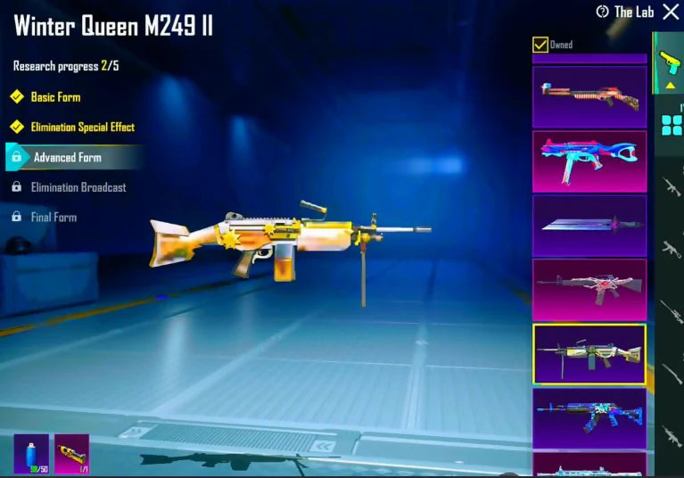 13 titres de conquérant anciens M416 Glacier niveau 6 Forme finale M762 8 bits niveau 4 Message d'élimination 17 ensembles de machines à tuer Gunlab MF 90
