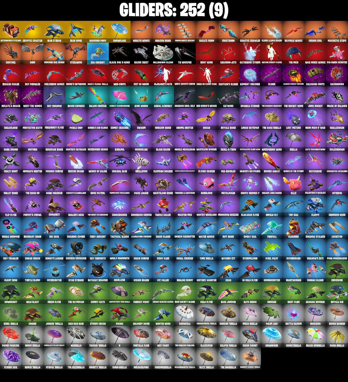 (PC/PSN/XBOX) 320 VB) 370 SKINS / BLUE TEAM LEADER / GOLD MIDAS / GOLD BRUTUS / EDDIE BROCK / KERI COMMANDER / PRODIGY / CLUTCH /