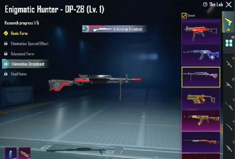 Anukhra Xsuit 5 ? 3 x Ensembles de momie 3 x Ensembles ultimes Malus Ensemble Majesté Carapace de Godzilla 21 x Messages d'élimination 3 x Armes maximales M416 Fool Max Groza Godzilla brûlant Max UMP Dévoreur d'âmes du Néant Max