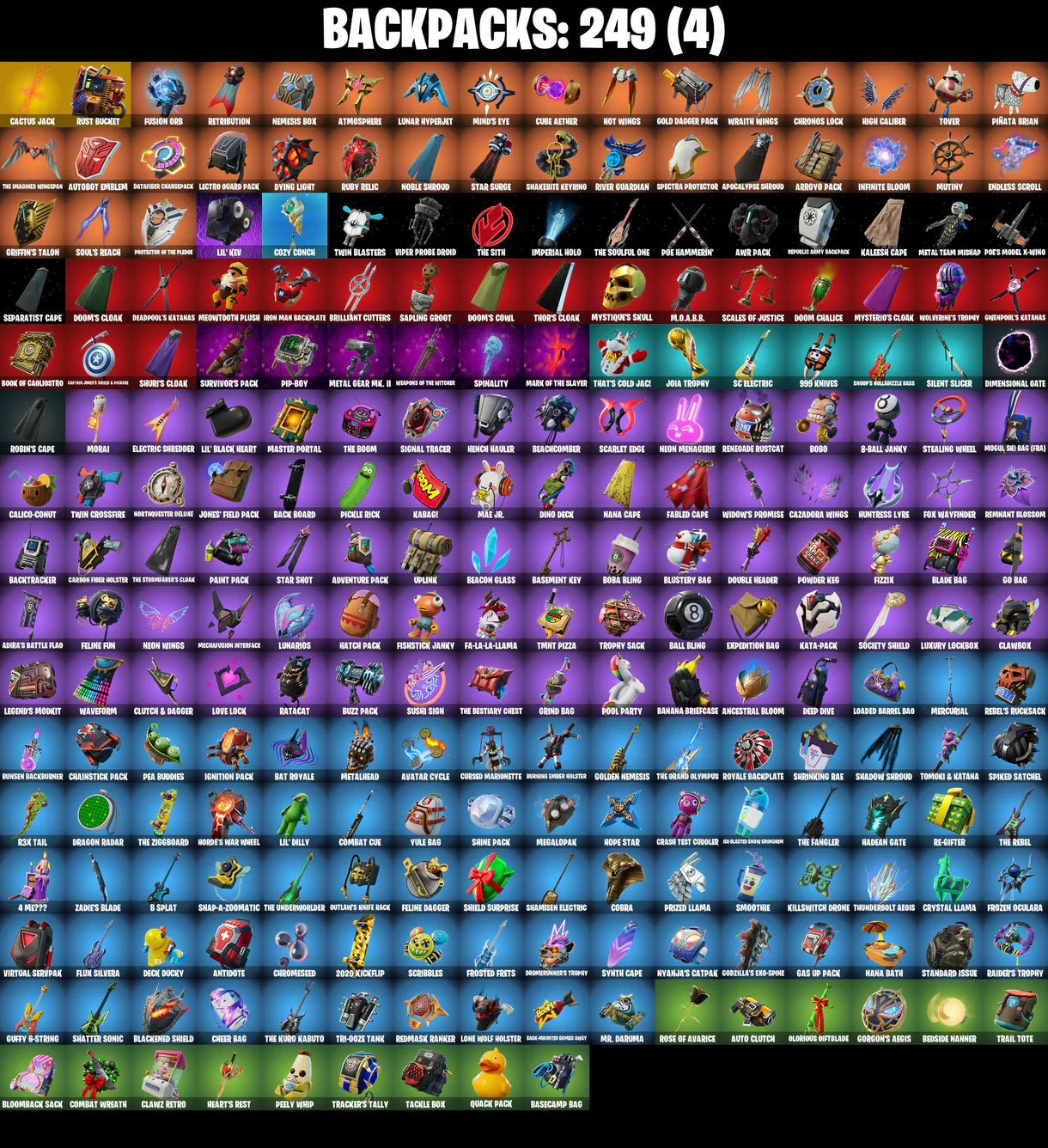 PC/PSN/XBOX |186 skins | Travis Scott | Gold Midas | Gold Brutus | Gold Meowscles | Vivi Chroma | Lina Scorch | Cactus Jack | Rust Bucket | #B#509