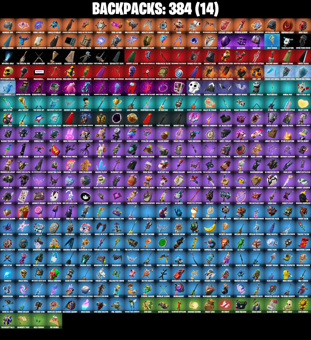(PC/PSN/XBOX) 460 VB) 333 SKINS / GOLD MIDAS / FNCS 3:1 CHAMPION / NBA 75 SWISH / DUMMY SUPREME / HERON STANCE HERO / BASIC BASHER /