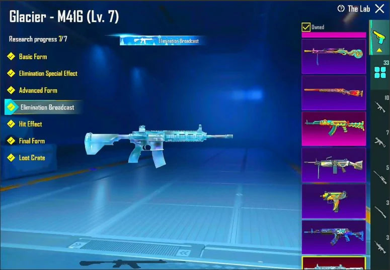 2x Xsuits 134/300 Mode Mythique 33x Gunlabs 4x Max 8x Kill Msg Combo M416 x AKM x UMP M416 Glacier Max UMP Cryfrost Max AKM Wandering Trnt Lv4 Mythiques