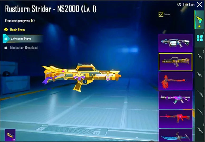MF 25 11x Gun-Lab 1x Kill Msg M416 Glacier Lv4 AKM Codebreaker Lv2 The Gunslinger Set Levi Character Set Cycle 8 Mask Hard Inventory