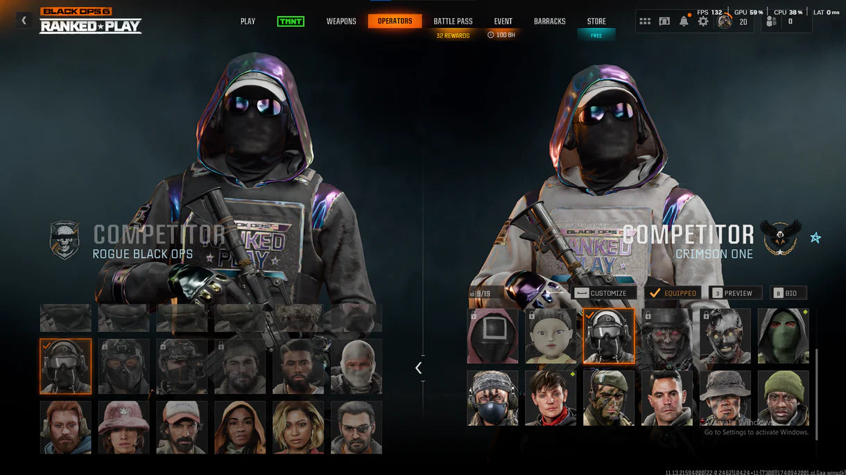 【✔ الموسم الثالث من Iridescent Ranked. 10082 SR】⚡ Prestige 1 ✅ 18 مشغلًا؟ وصول كامل؟ جميع المعلومات قابلة للتغيير؟ يمكن ربطها بـ STEAM / BNET / PSN / XBOX ✔ IRI SZN 3