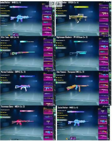 ?67Mythics | Ensemble Momie Jaune⚡ | 17 Armes Améliorées | M416 Scellé Niv. 4 ? | Total de 7 Messages d'Élimination ? | Inventaire Chargé✨
