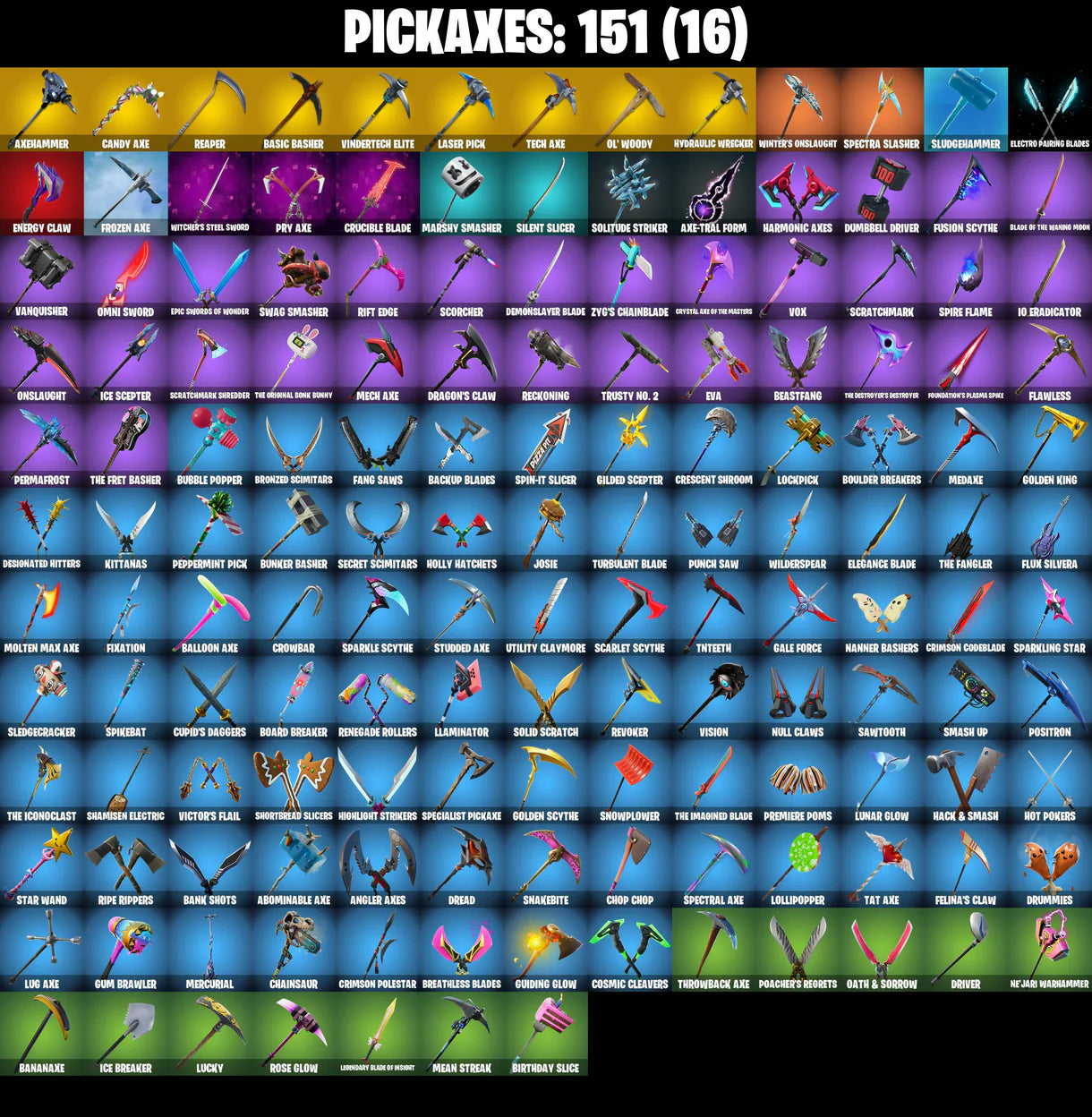 PC/PSN/XBOX |169 skins | OG STW | Omega (stage 5) | The Reaper | Elite Agent | Prodigy | Clutch | Grind | Rust Bucket | Tabulator | Axehammer | #B603