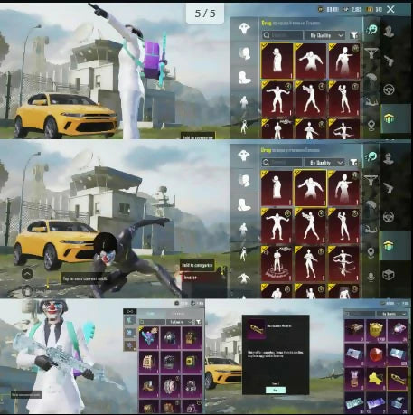 ?M416 Glacier Max | 2 voitures de sport ? | 20 canons améliorés au total ⚡ | M4 Glacier Max | Ump45 Marine Max | M762 8 bits niveau 4 | Meilleurs véhicules mythiques, voitures et inventaire ?