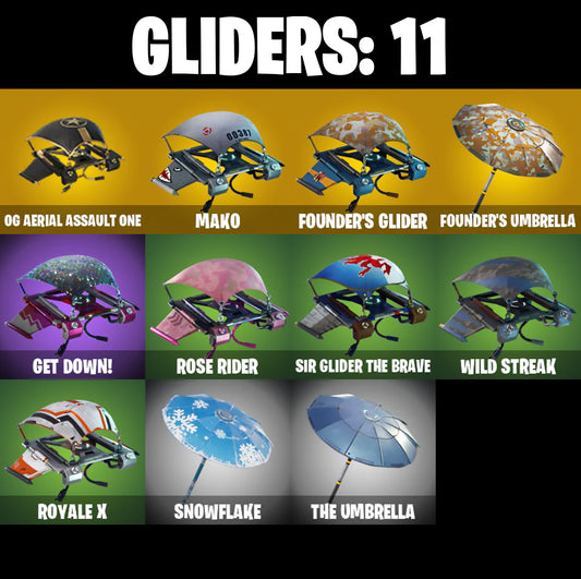 PC/PSN/XBOX |10 skins | OG STW | OG Aerial Assault Trooper | OG Renegade Raider | Royale Knight | Blue Squire | OG Raider's Revenge | #B415
