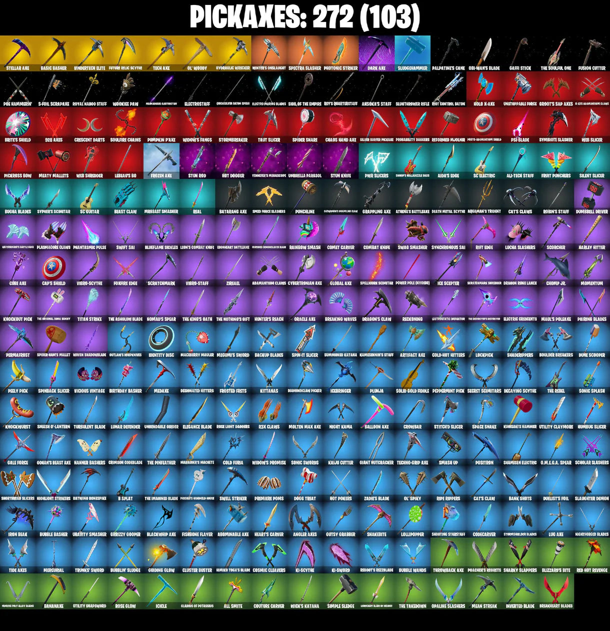 (PC/PSN/XBOX) 340 VB) 320 SKINS / GALAXY / POLO PRODIGY / JOHN WICK / SUBZERO CRYPTIC / LINA SCORCH / CRYPTIC SLING-KIT / GALACTIC DISC /