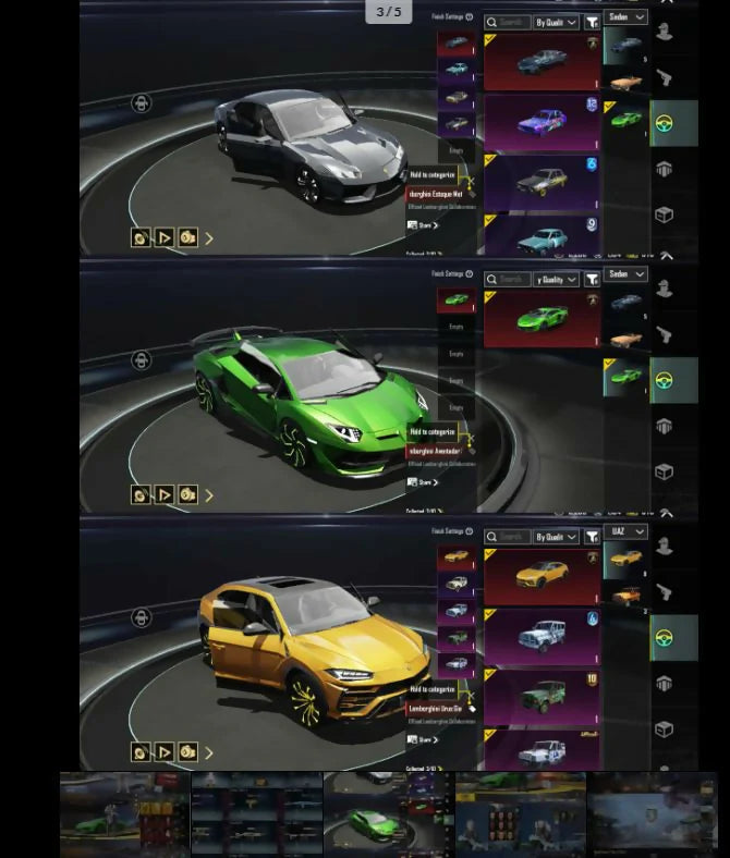 107Mythics | 3 voitures de sport ? | Pharoh Xsuit 6 ? | M416 Glacier et AKM Lanterne max. 7⚡ | Autre message d'élimination 10x | S17 Conqueror | 2 ensembles momies ? | Ancien inventaire ✨