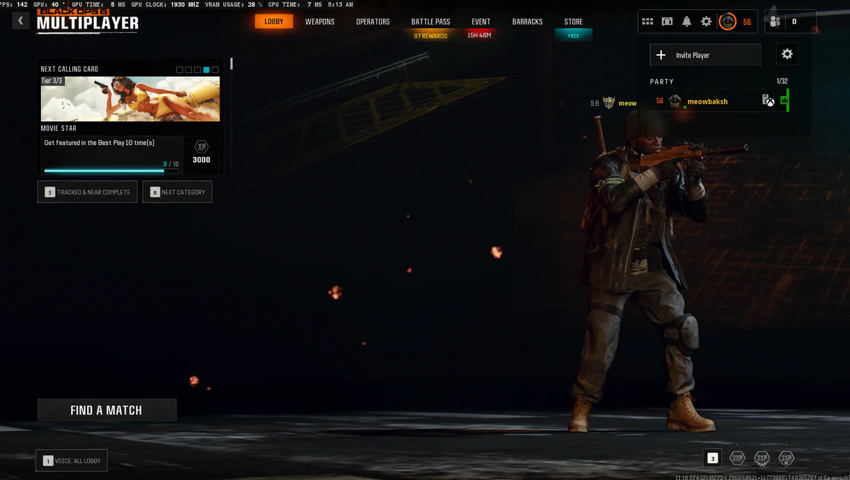 Dark Matter + Prestige Master Boost | جميع تمويهات MP مفتوحة | فتح شرعي | ⚡ Dark Matter مفتوح شرعي على جميع أسلحة Black Ops 6 البالغ عددها 33 ☄ يعمل على Steam / Battle.net / Xbox / PSN