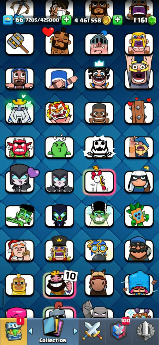 8 Years Badge ⚡ 115 Max Card ⚡ 55 Elite ⚡18 Evos ⚡KT-15 ⚡ Arena 23 ⚡Level-66 ⚡Safe Guarantee ⚡ Instant Delivery