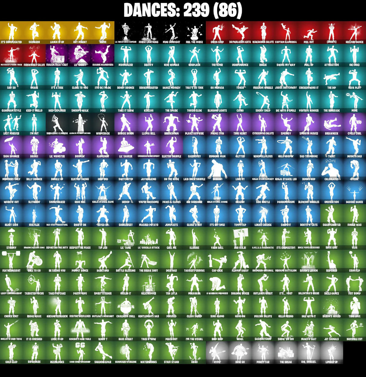 (PC/PSN/XBOX) 110 VB) 347 SKINS / IKONIK / GOLD MIDAS / GOLD BRUTUS / JOHN WICK / PITCH PATROLLER / SPIRIT SNIPER / RUE / WINGMAN /
