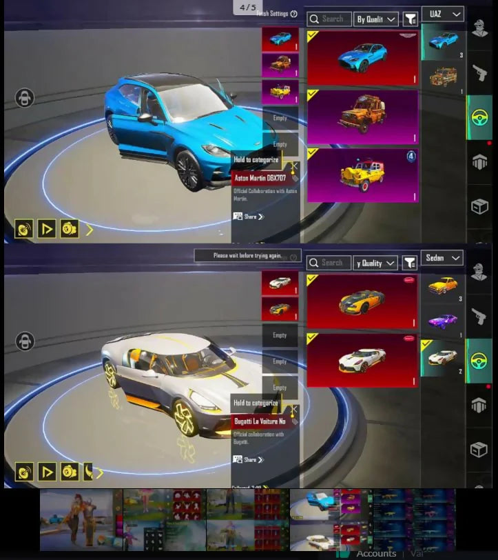 98Mythics | 3 voitures de sport ? | Combinaison Fiore Xsuit 4 ? | Ensemble Momie blanche | 34 Gunlab lourds ? | M416 Fool Max | 12 autres messages de mise à mort | Déblocage de visages et de cheveux | Emotes rares✨