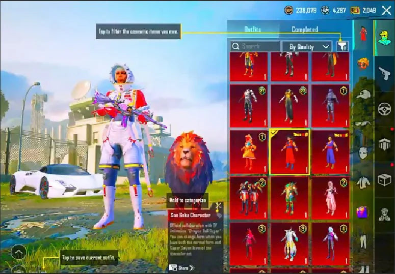 MF 86 01 Pose partenaire avancée Ignis Lv3 SSC Tutara Sky 35x Gun-Lab 5x Max 6x Kill Msg M416 Imolation Lv5 Glacier Lv5 Shinobi Kami Lv5 Ensemble d'armure chargée Emerald Punk Red Commander Red Blind Patti Rare Véhicules exigeants Inventaire difficile