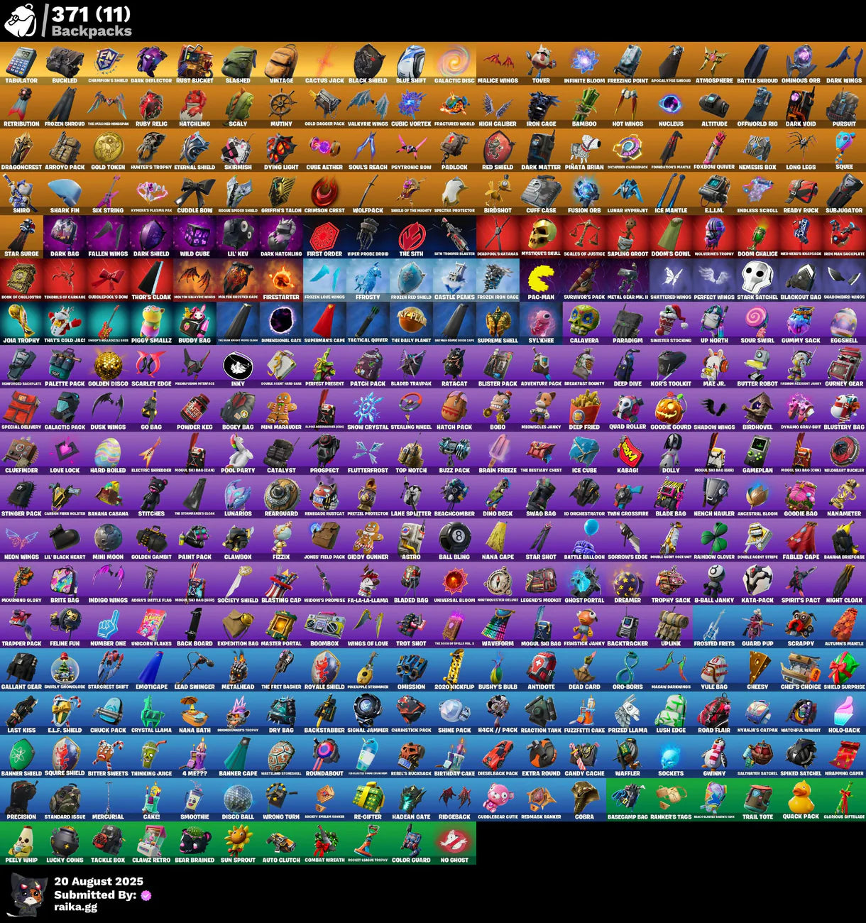 426 skins ✅ OG STW ✅ Black Knight ✅ Sparkle Specialist ✅ Wonder ✅ Dark Vertex ✅ Eon ✅ Galaxy ✅ IKONIK ✅ Honor Guard ✅ Rogue Spider Knight ✅ The Reaper ✅ Glow ✅ Travis Scott ✅ Merry Mint Axe ✅ Mako✅ Fresh ✅ Scenario✅ Floss ✅