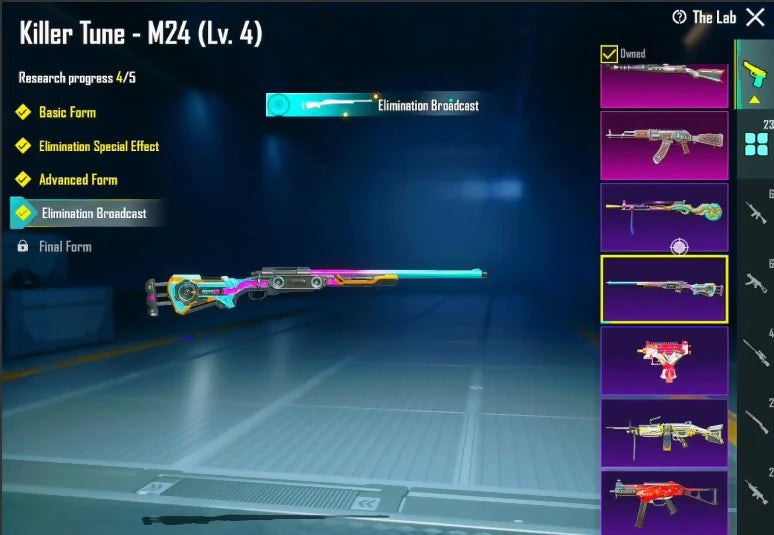 Capturer 1 2 4 6 7 8 9 10 11 Killua Killua Vérifié (2) Visitez la boutique > Ensemble Psychophage UM 23x Gunlabs M416+AKM+M24 Combo M416 Glacier Lvl 5 2x Armes Max 6x Message d'élimination 68x Mythiques