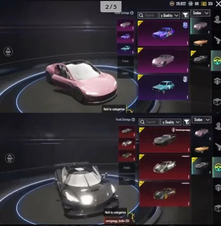 34 laboratoires d'armes | 115 objets mythiques | Blood Raven ⭐ 5 + 4 combinaisons X | Glacial Bride Ultimate | Elfe des forêts et queue de cheval S5 | Momie blanche et jaune | 5 voitures de sport