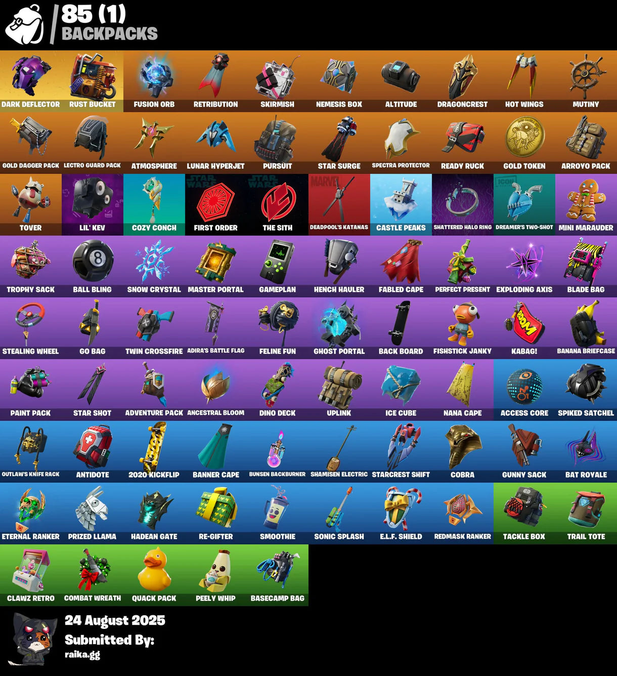 OG Fortnite Account☑️62 Skins☑️Dark Vertex☑️IKONIK☑️Glow☑️Gold Midas☑️Evie☑️Peely☑️Gold Token☑️Merry Mint Axe☑️Billy Bounce☑️Take the Elf☑️One Shot☑️
