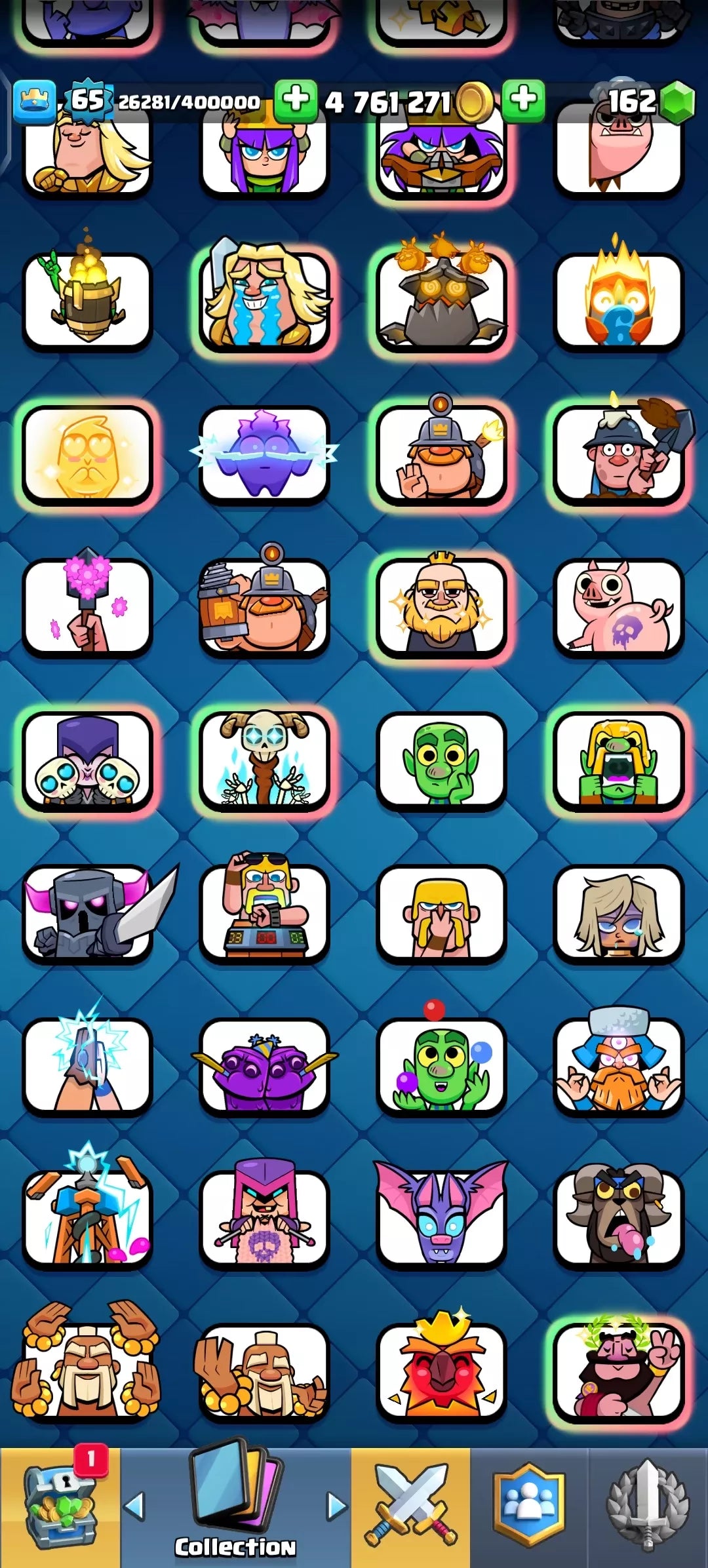 KT15 Lvl 65 ? 24 Evo's || 49 Elite Cards || 117 Max Cards ( Lvl 14 ) ⚡ iOS & Android ❤️? Safe Garunteed ⚡ Instant delivery