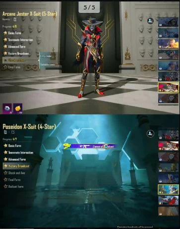 131Mythics | Casque Inferno⚡ | 4 combinaisons X | Combinaison Arcane X 4 ? | Combinaison Posidon X 4 ? | Collection 67,5 ? | Gunlab 29 | Messages d'élimination 11 ? | Cadre Old Conqueror S18,19✨