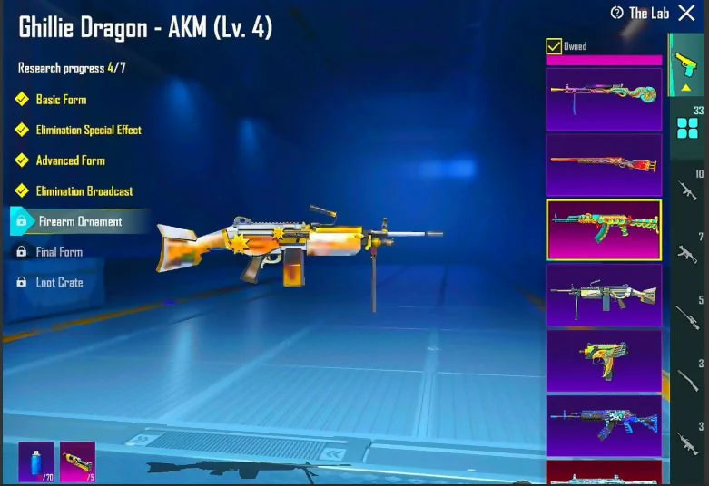 2x Xsuits 134/300 Mode Mythique 33x Gunlabs 4x Max 8x Kill Msg Combo M416 x AKM x UMP M416 Glacier Max UMP Cryfrost Max AKM Wandering Trnt Lv4 Mythiques
