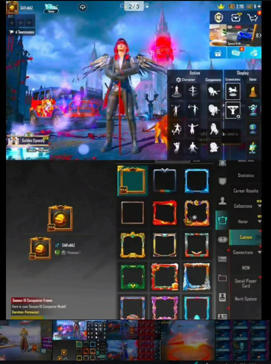74 objets mythiques exigeants ? | Ignis Xsuit niveau 4 ? | S16 Old Conqueror | 25 laboratoires d'armes | Total de 17 armes tuées ⚡ | 1 lobby mythique | Inventaire et laboratoire d'armes chargés✨