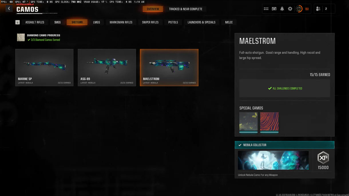 Nebula Hard Unlocked ✅ Prestige Master ⚔ All 525 Zombies Camos Unlocked ✔ Nebula Legit Unlocked on 33 ? 6 Guns Maxed ☄ Linkable to STEAM / BNET / XBOX / PSN #ZB54GB21