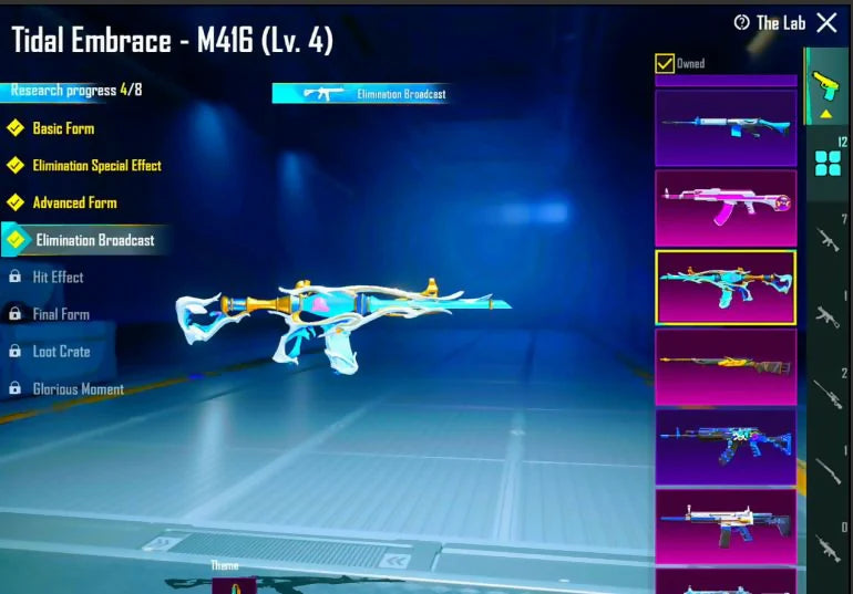 M416 Glacier/Marée Niveau 4 Kill Msg M762 8 bits Niveau 4 Kill Msg 12x Gunlab McLaren PI (Volcan Jaune) MF 21 Cyberbeat Cat Set Glacial Mirage Set Plague Carrier Mask Red Blind Patti Rare C8S23 Conqueror Grenade Kill Msg 1x Max Character Rare Inv