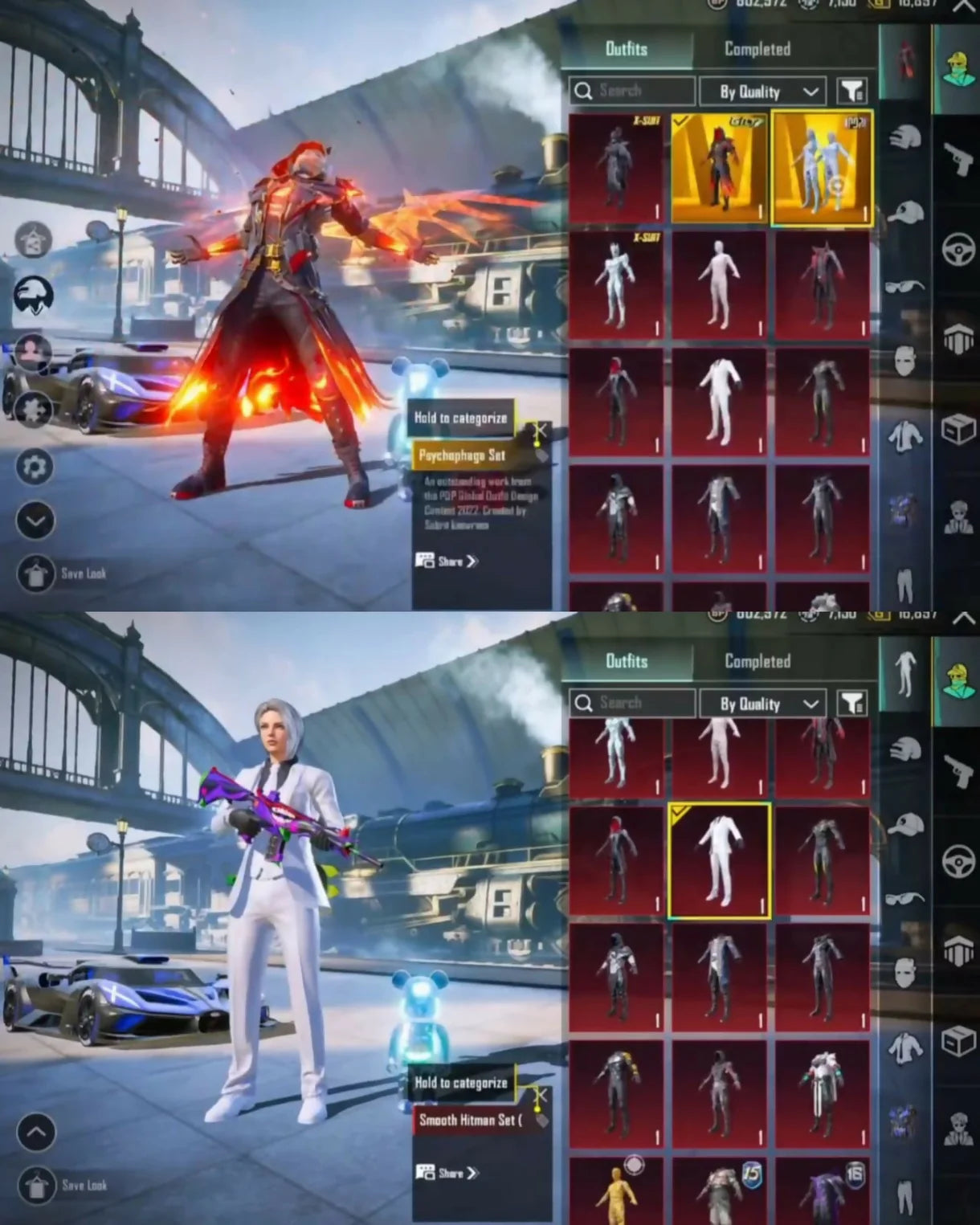 118Mythiques ? | 4 voitures de sport⚡ | Combinaison Posidon Xsuit 4 ? | 3 ensembles de momies ? | 32 armes améliorées | M416 Fool Max + 12 messages d'élimination | Déblocage des visages et des cheveux | Inventaire chargé✨