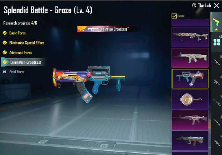Anukhra Xsuit 5 ? 3 x Ensembles de momie 3 x Ensembles ultimes Malus Ensemble Majesté Carapace de Godzilla 21 x Messages d'élimination 3 x Armes maximales M416 Fool Max Groza Godzilla brûlant Max UMP Dévoreur d'âmes du Néant Max