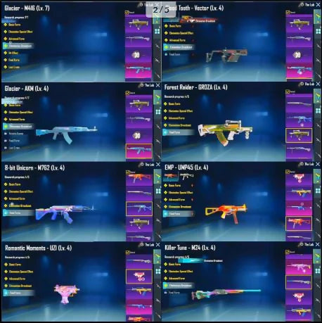 ✨112 Mythiques ? | M4 Glacier + AKM + UMP Glacier ❄️ | 34x Gun Labs ? | Ridescence X-Suit ⭐ | S4 Faces + Conqueror x2 ? | Maserati ? | 1,2 M de popularité ?