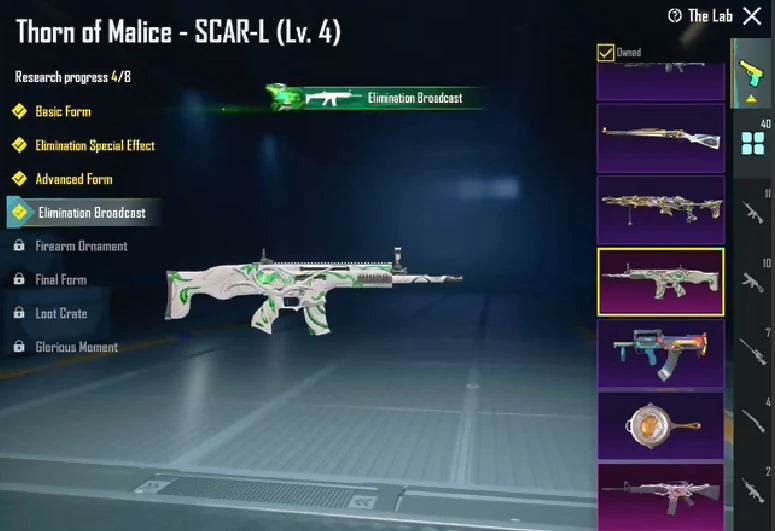 Anukhra Xsuit 5 ? 3 x Ensembles de momie 3 x Ensembles ultimes Malus Ensemble Majesté Carapace de Godzilla 21 x Messages d'élimination 3 x Armes maximales M416 Fool Max Groza Godzilla brûlant Max UMP Dévoreur d'âmes du Néant Max