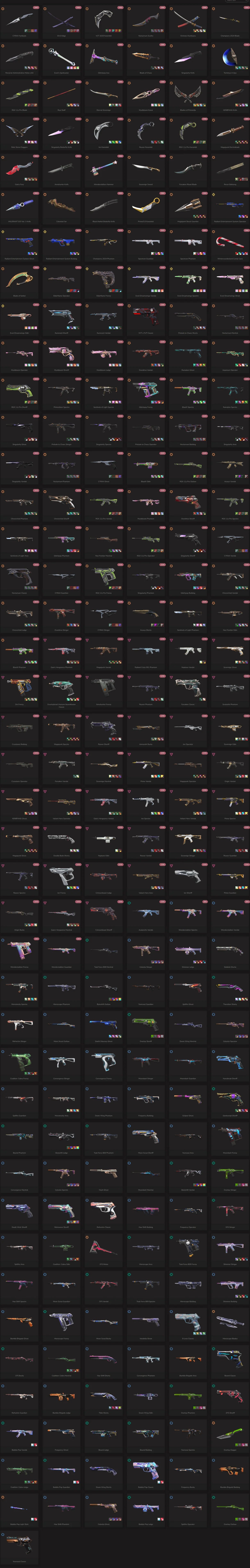 ?✨ ʕ•͡-•ʔ【EU/TR】ʕ•͡-•ʔ ?✨Diamond 3 150 Premium INSANE ACC / Champions 2024 Set+VCT 2025 Karambit+RGX 2.0 Set+Kuronami Vandal +280 Skins