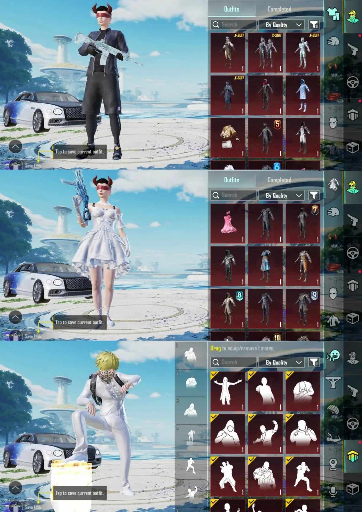 ?T-shirt Mission Impossible A et B | S6,8,9 Old Conqueror❗ | 6x Voiture de sport | 2x Voiture de largage | Stygian Xsuit 5 | 38x Heavy Gunlab | Ancien Inventroy le plus rare ?
