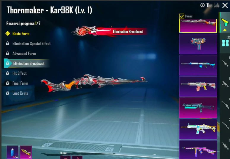 Capturer 1 2 4 6 7 8 9 10 11 Killua Killua Vérifié (2) Visitez la boutique > Ensemble Psychophage UM 23x Gunlabs M416+AKM+M24 Combo M416 Glacier Lvl 5 2x Armes Max 6x Message d'élimination 68x Mythiques