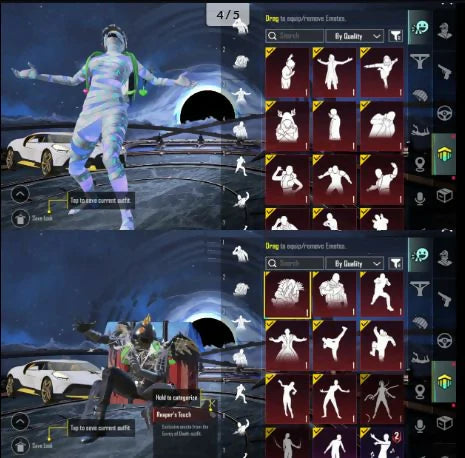 8 armes niveau 7 max ? | 196 armes mythiques ? | 15 armes ultimes | 2 ensembles momie | Casque Inferno⚡ | 56 armes rares | Autre message d'élimination 14 | 5 voitures de sport | Inventaire ancien et lourd