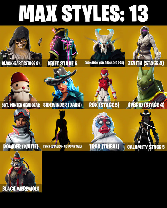 PC/PSN/XBOX |35 skins | Rust Bucket | Badge of Honor | Orange Justice | Welcome! | Take The Elf | Hot Marat | Astroworld Cyclone | #B455