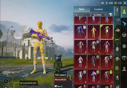 Anukhra Xsuit 5 ? 3 x Ensembles de momie 3 x Ensembles ultimes Malus Ensemble Majesté Carapace de Godzilla 21 x Messages d'élimination 3 x Armes maximales M416 Fool Max Groza Godzilla brûlant Max UMP Dévoreur d'âmes du Néant Max