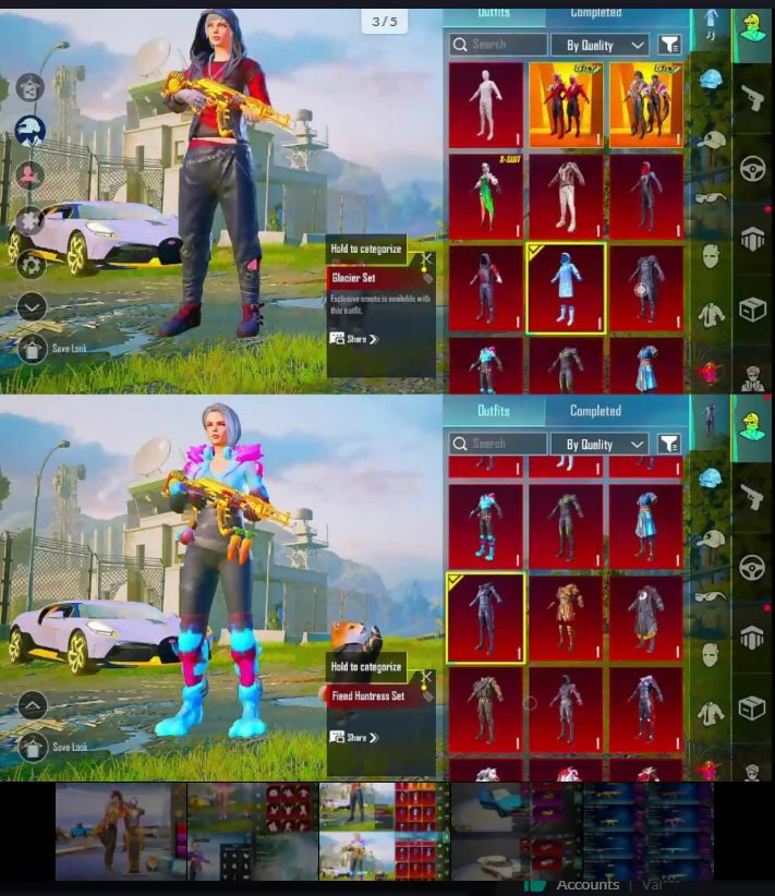 98Mythics | 3 voitures de sport ? | Combinaison Fiore Xsuit 4 ? | Ensemble Momie blanche | 34 Gunlab lourds ? | M416 Fool Max | 12 autres messages de mise à mort | Déblocage de visages et de cheveux | Emotes rares✨
