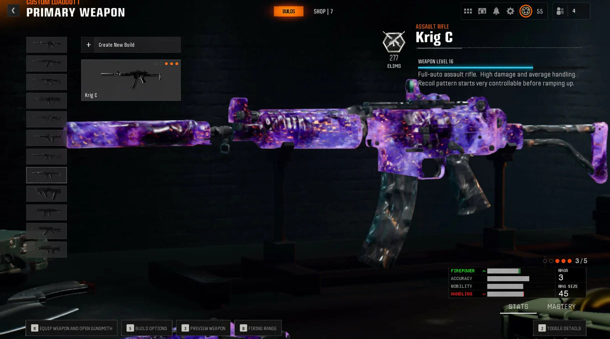 33 Fully Dark Matter Guns ✅ Level 55 ✅ BO6 Legit Grind ✅ Linkable to PSN / Xbox / BNET / Steam ✅ Ideal for long-term players