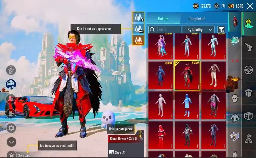 165 Mythiques | 17 Ultimes | 73,5 Collections | 10 Combinaisons X⚡ | Pharoh 7-Silvanius 6 | 10 Voitures | Casque Inferno | 62 Gunlab | 4 Armes Niv. 7 | 32 Messages d'élimination ✨