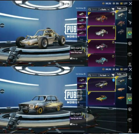 50 Mythics | M416 Glacier Niveau 6⚡ | M762 8 bits Niveau 3 | Ump45 Marine Max | Total 13x Gunlab? | Niveau de compte 71 | Meilleur inventaire✨
