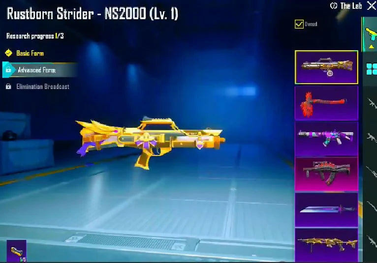 MF 72 Iridescne Lv1 14x Gun-Lab 2x Kill Msg M416 Glacier Lv5 AKM Wandring Tyrant Lv4 Dystopian Survi Set The Glacier Set Titre de Conquérant Casque de Glacier Masque de Tyran aviaire Inventaire dur