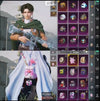 57 Mythiques ? | M416 Glacier Lvl 5 + MG3 + UMP Max ❄️ | Aston Martin Sports ? | Titre Destiny + Masque de clown S2 ? | C8S23 Conqueror ? | Personnages complets + L