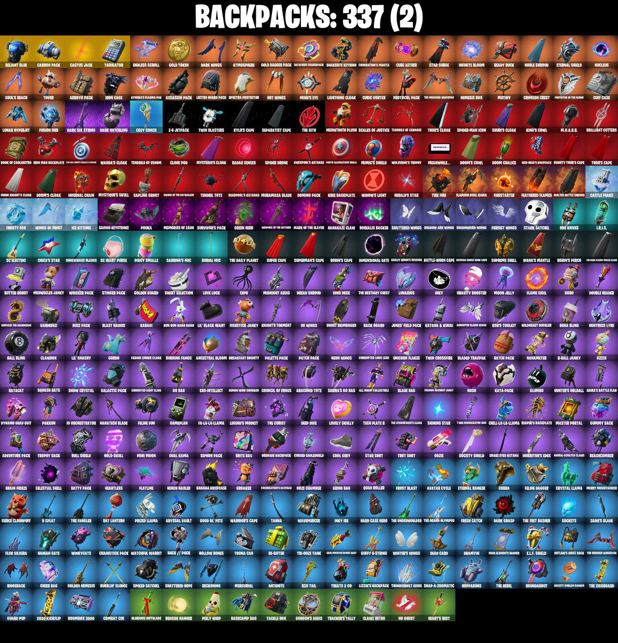 PC/PSN/XBOX |343 جلود | ترافيس سكوت | إيدي بروك | جولد ميداس | جولد بروتوس | جون ويك | جريند | سولتورا | كاربون كوماندو | #B425